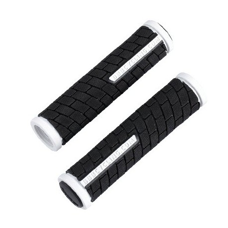 PUÑOS BBB DUAL GRIP 125MM NEGRO/BLANCO