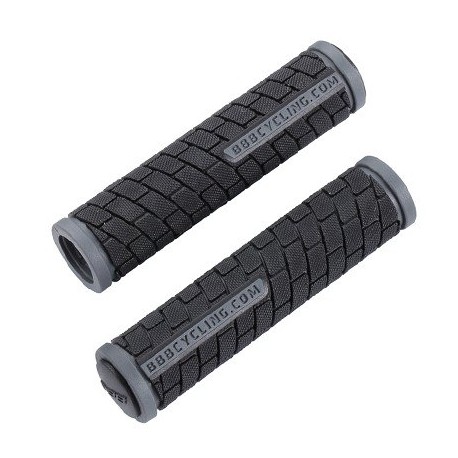 PUÑOS BBB DUAL GRIP 125MM NEGRO/GRIS