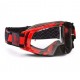 GAFAS MX EVO STRIPES NEGRO/ROJO