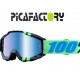 GAFAS 100% ACCURI ZERG OFFROAD MIRROR BLUE LENS