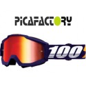 GAFAS 100% ACCURI GRIB OFFROAD MIRROR RED LENS