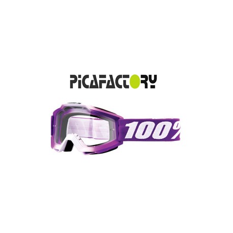 GAFAS 100% ACCURI FRAMBOISE OFFROAD CLEAR LENS