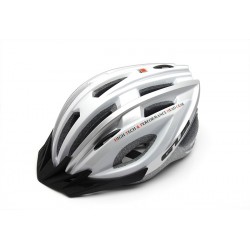 CASCO GUB NEW X3 BLANCO/PLATA